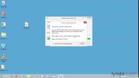How to Make a Recovery Disk Windows 8
