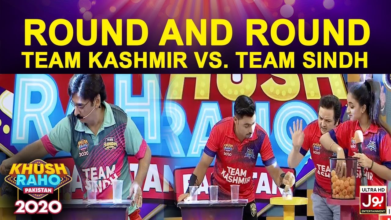 Round And Round |Team Sindh Vs Team Kashmir| Khush Raho Pakistan 2020 | Faysal Quraishi Show
