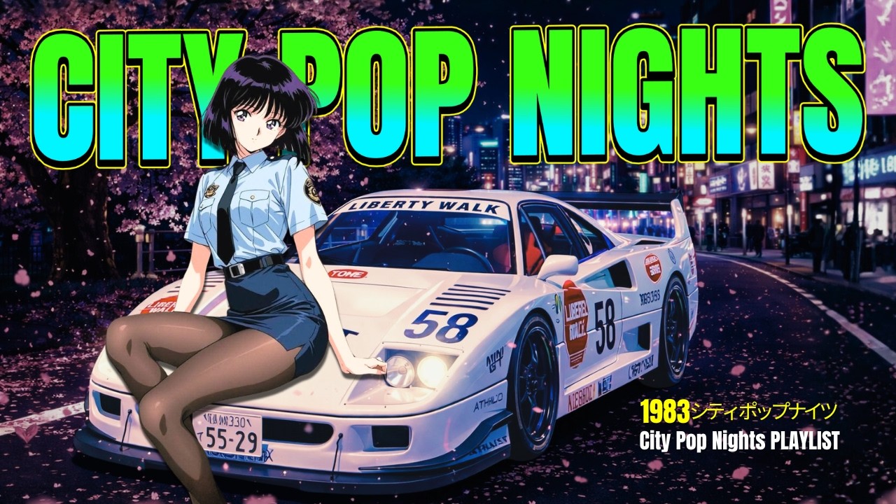 CITY POP NIGHTS - Tokyo Neon Drive | 懐かしい日本シティポップ【Playlist 25】