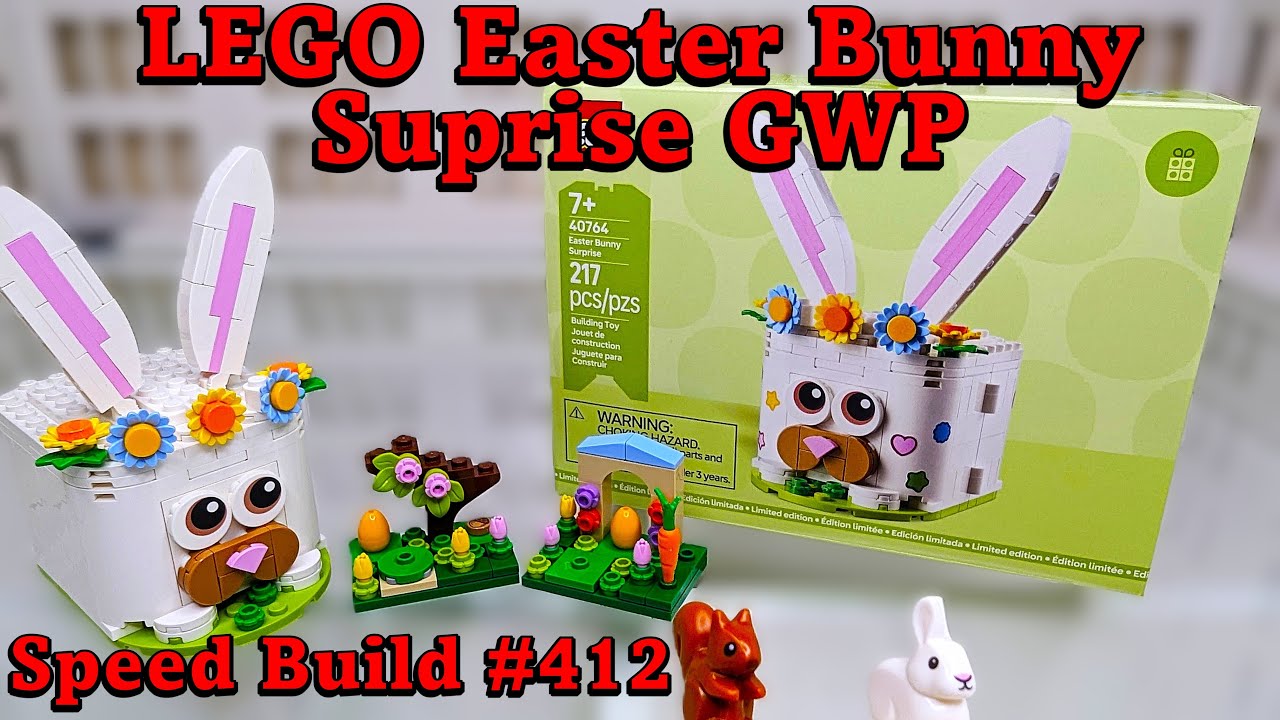 LEGO Easter Bunny Surprise GWP - LEGO Speed Build 412