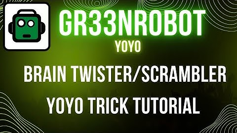 Brain Twister or Brain Scrambler Yoyo Trick Tutorial - Learn this Easy Beginner Yoyo Trick