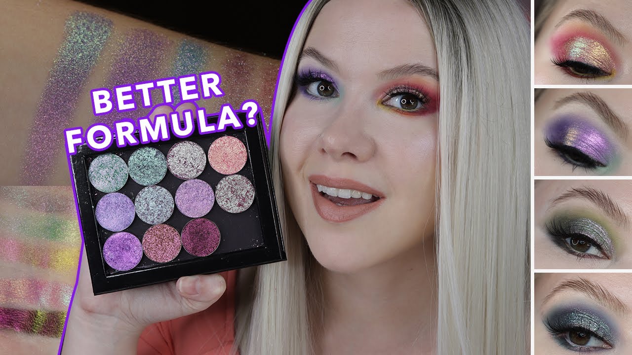 Pastel Roses UK Multichrome swatches, comparisons & 4 Looks YouTube