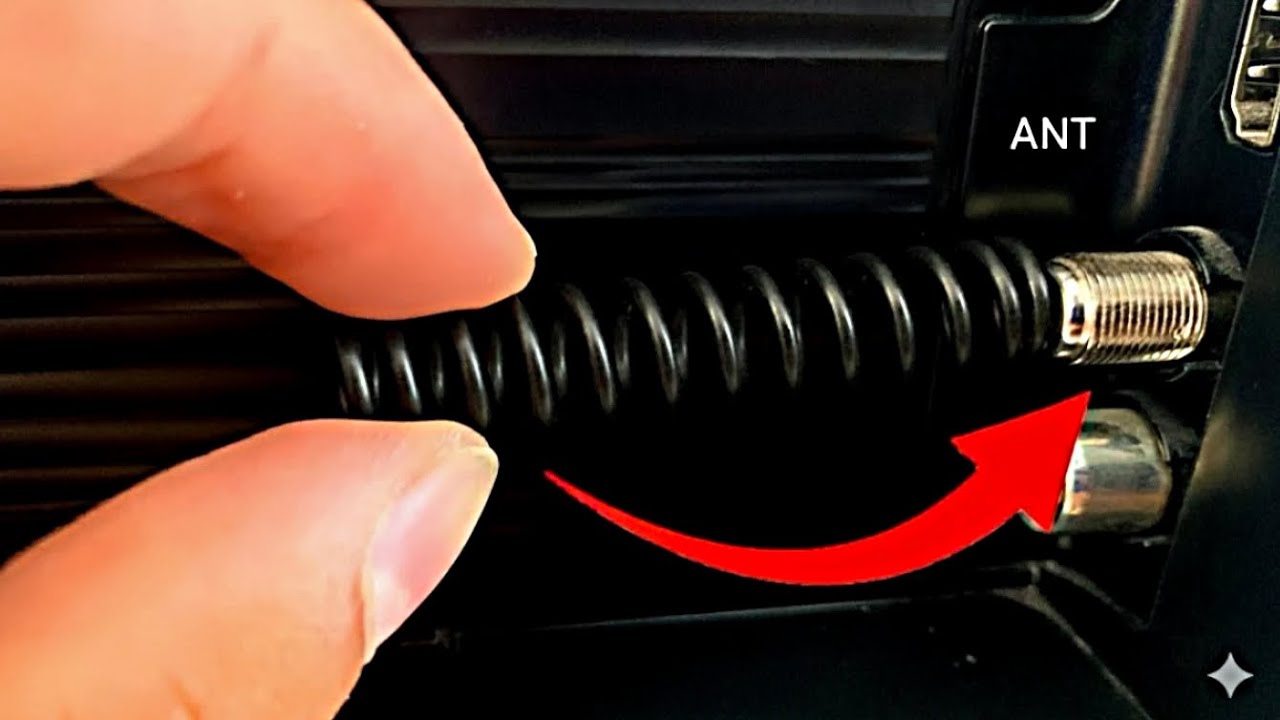 Пружина сжатия открывает доступ к мировым телеканалам || Усилитель антенны