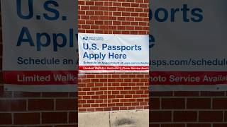 Passport Renewal for dummies. I didn’t know I could go to USPS till I saw a sign! #passport #tips