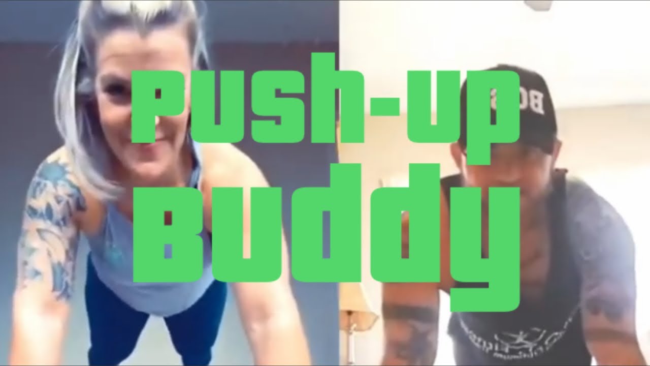 Angie's TikTok pushup buddy YouTube