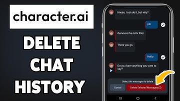 How To Delete Chat History On Character AI 2025 | Clear Your Character AI Conversations