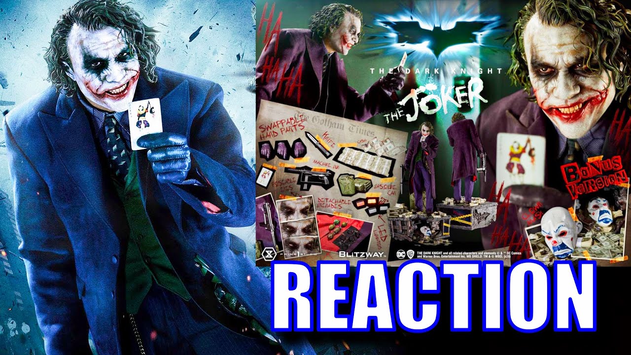 Prime1 Studio Blitzway The Dark Knight The Joker Reaction Youtube