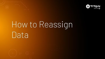 Hoe gegevens opnieuw toe te wijzen • Titan