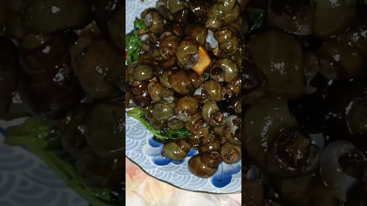 SPICY SNAIL RECIPE TAIWANESE STYLE COOKING 🍳  