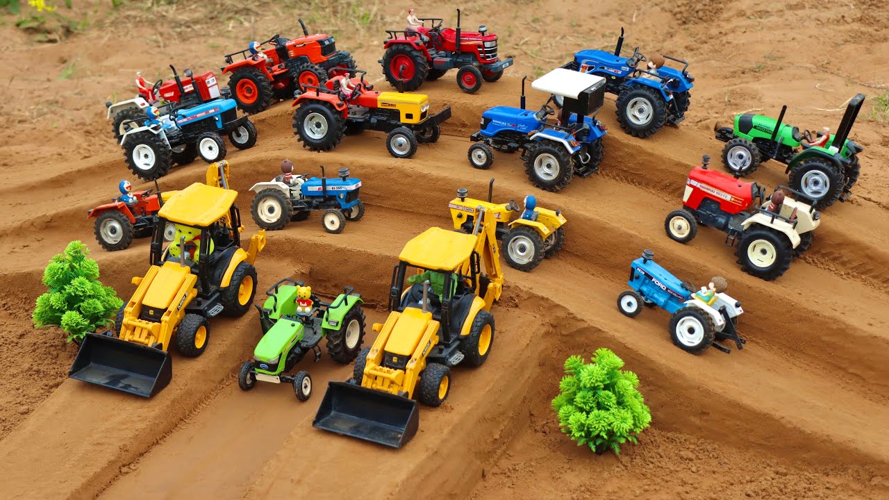 Mini tractor trolley parking videos tractor jcb video jcb video