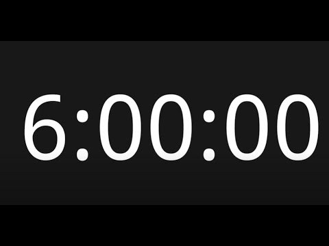 6- Hour Count up No Copyright Timer | Cast Anything