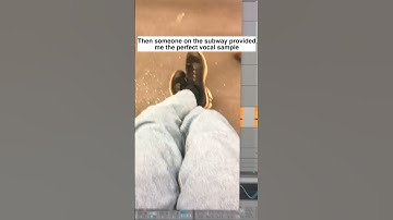 How to produce a techno track with only self-recorded samples #shorts