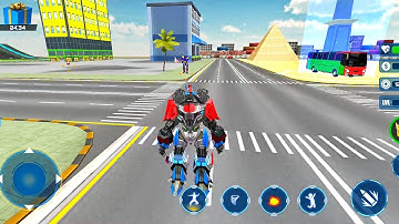 Mech Robot Transforming Game - Android Gameplay