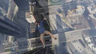 GTA 5 Epic Falling off buildings compilation #1