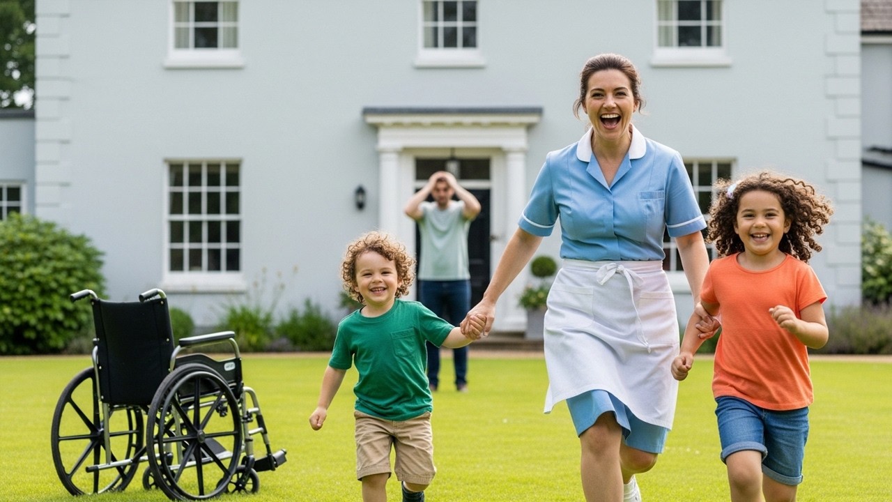 IL MILIONARIO SCOPRE LA CAMERIERA GIOCARE CON I FIGLI... CIÒ CHE FECE CAMBIÒ TUTTO!
