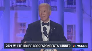 Enjoy some highlights of President Biden at the White House Correspondents’ Dinner