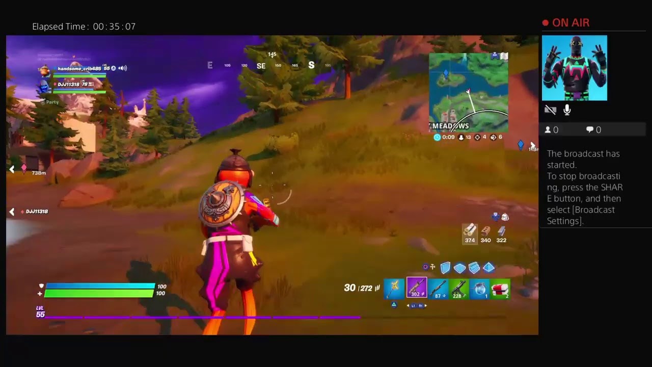 First game with new ps4 controller - YouTube