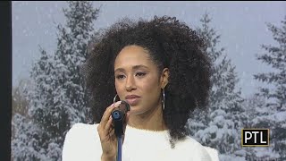 Margot Bingham Performs On PTL