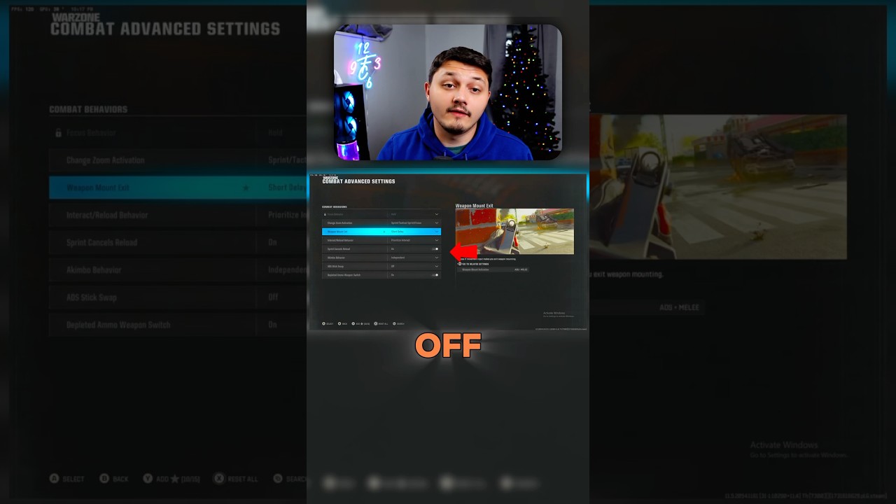 Change This Setting IMMEDIATELY In WARZONE To Fix RELOADING #shorts #cod #callofduty #warzone