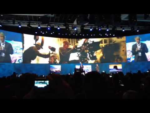 Michael Bay Steps off Stage at Samsung Press Conference After TelePrompt Failure