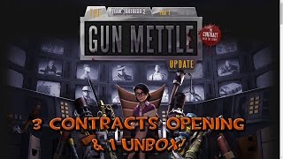 TF2: 3 Contracts opening and 1 Case Unbox!