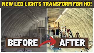Before & After: New LED Lights Transform Abandoned Fire Station into FBM World Headquarters Ep. 5