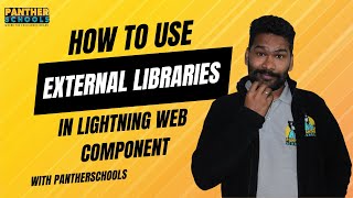 DAY18 - How To Use External Libraries in LWC @salesforce  & Create Reusable JS with @sfdcpanther