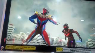 Ultraman Fusion Fight English - Ultraman Orb Zeperion Solgent vs Dark Zagi