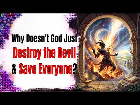 Why Doesn't God Just Destroy the Devil & Save Everyone?