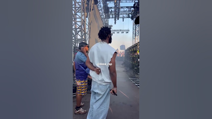 DAMSO : son rituel avant de monter sur scène !
