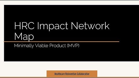 Intro to the HRC Impact Network Map - Oct 2024