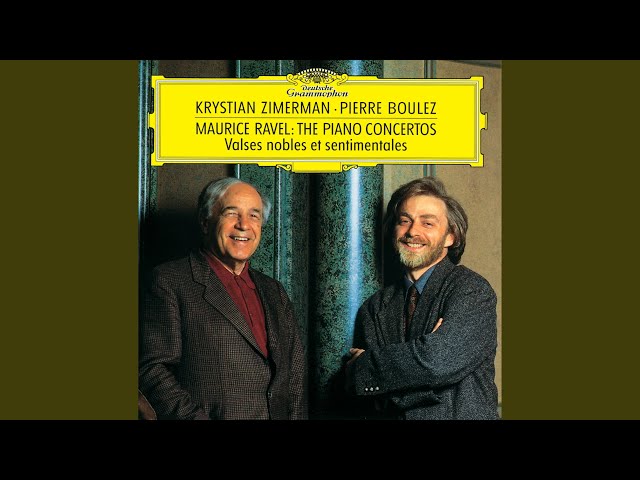 Ravel - Concerto pour piano en Sol:1er mvt : K.Zimerman / Orch de Cleveland / P.Boulez