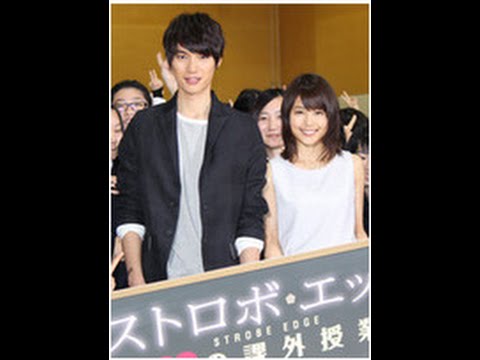 福士蒼汰＆有村架純『ストロボ・エッジ』、女子校登場で生徒250人熱狂　サプライズ“ハグ”も