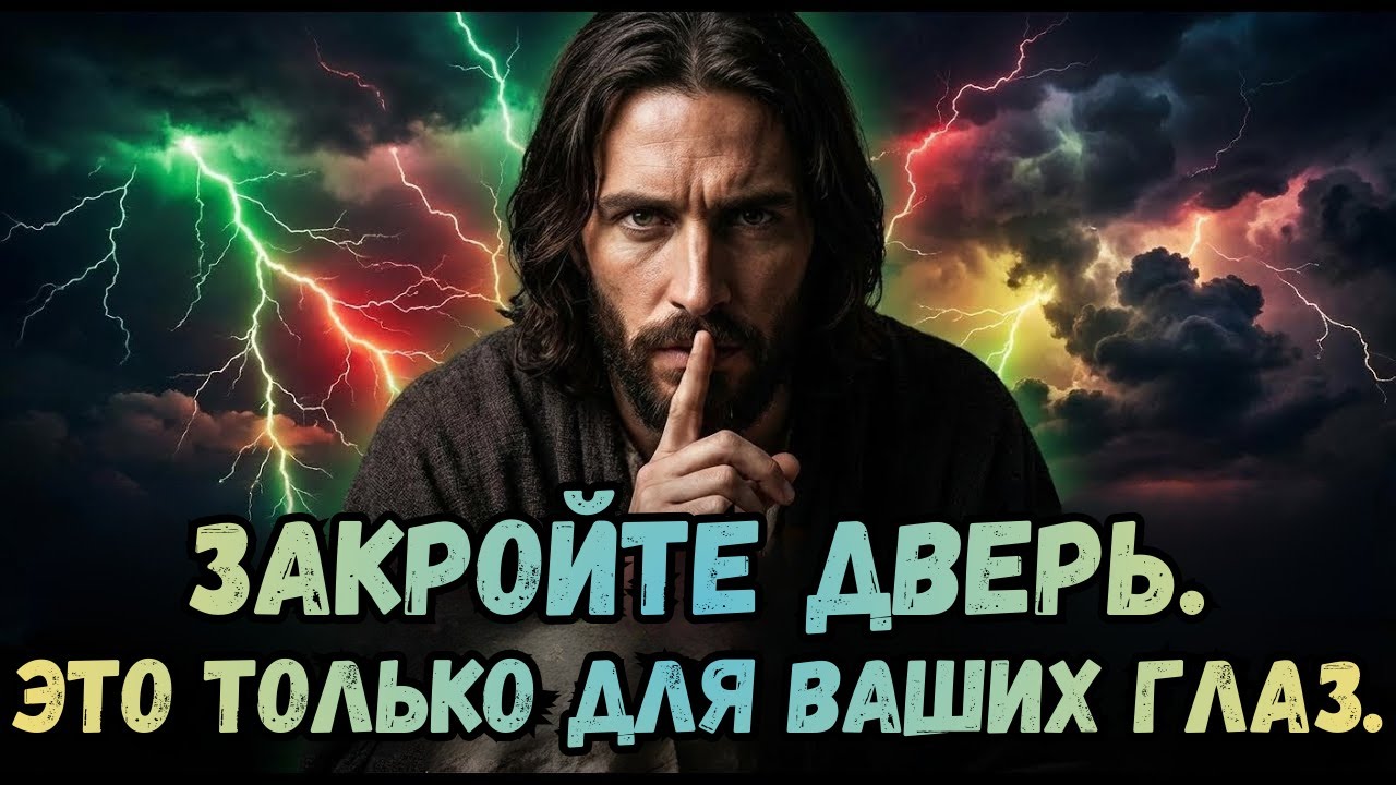 Бог говорит: Закрой дверь — это только для твоих глаз | Послание Бога для тебя сегодня