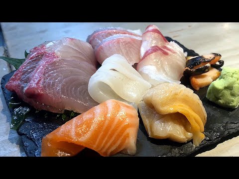 Sashimi－Street food in Japan