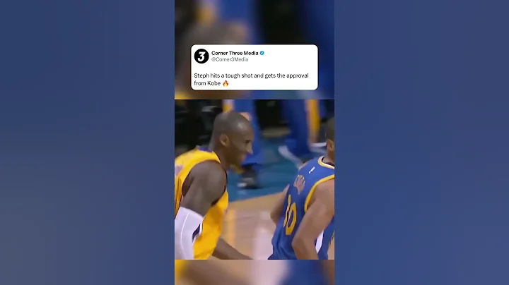 Curry gained Kobe's respect after this shot 😤 #shorts