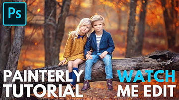 Painterly® Portrait Collection Photoshop Actions Edit Tutorial