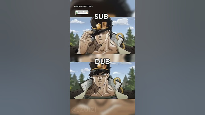 jojo's dub vs sub