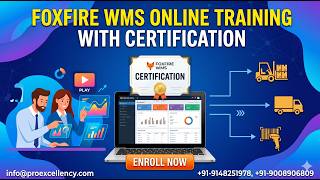 FOXFIRE WMS TRAINING WITH CERTIFICATION