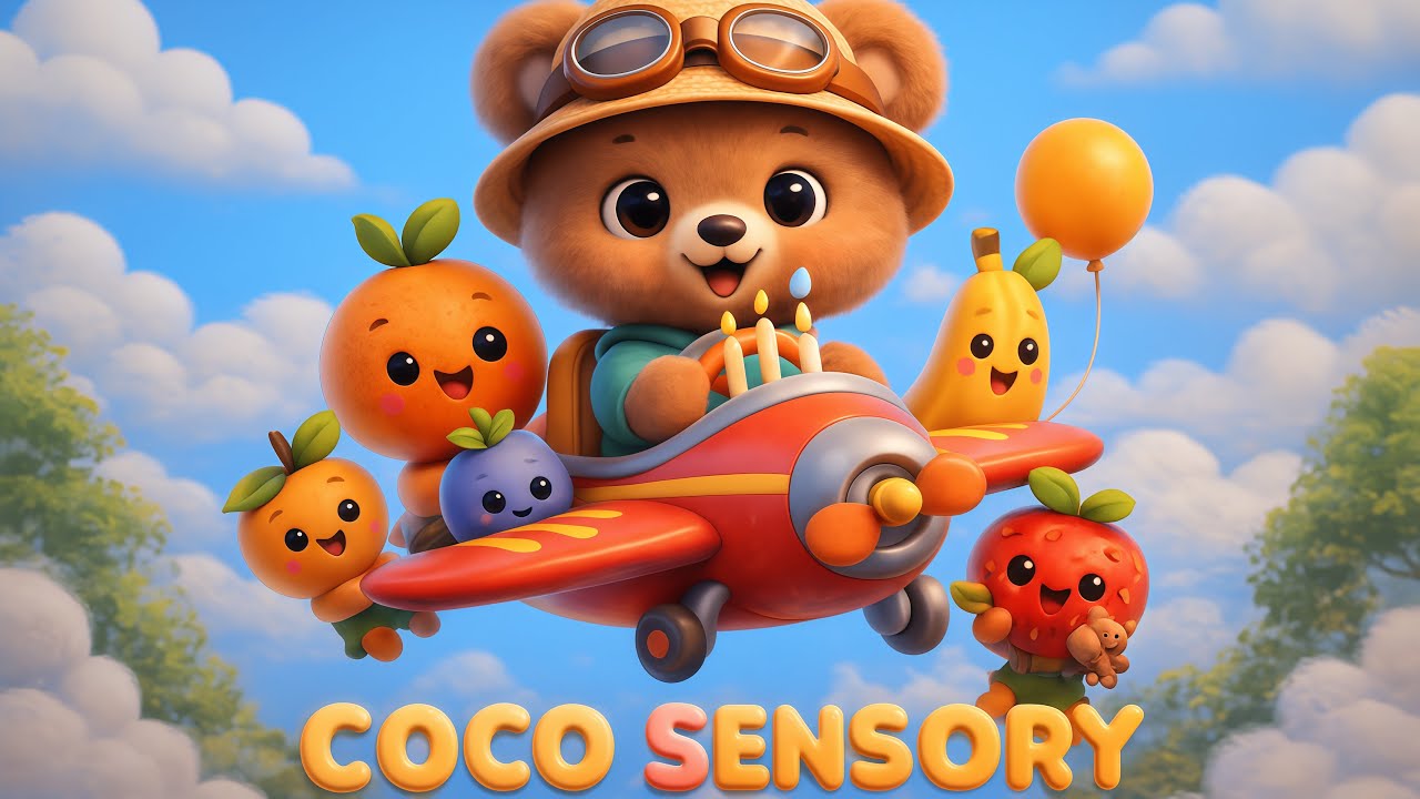 Baby Sensory Video with Music & Animation 🦋 High-Contrast Animation with Relaxing Music