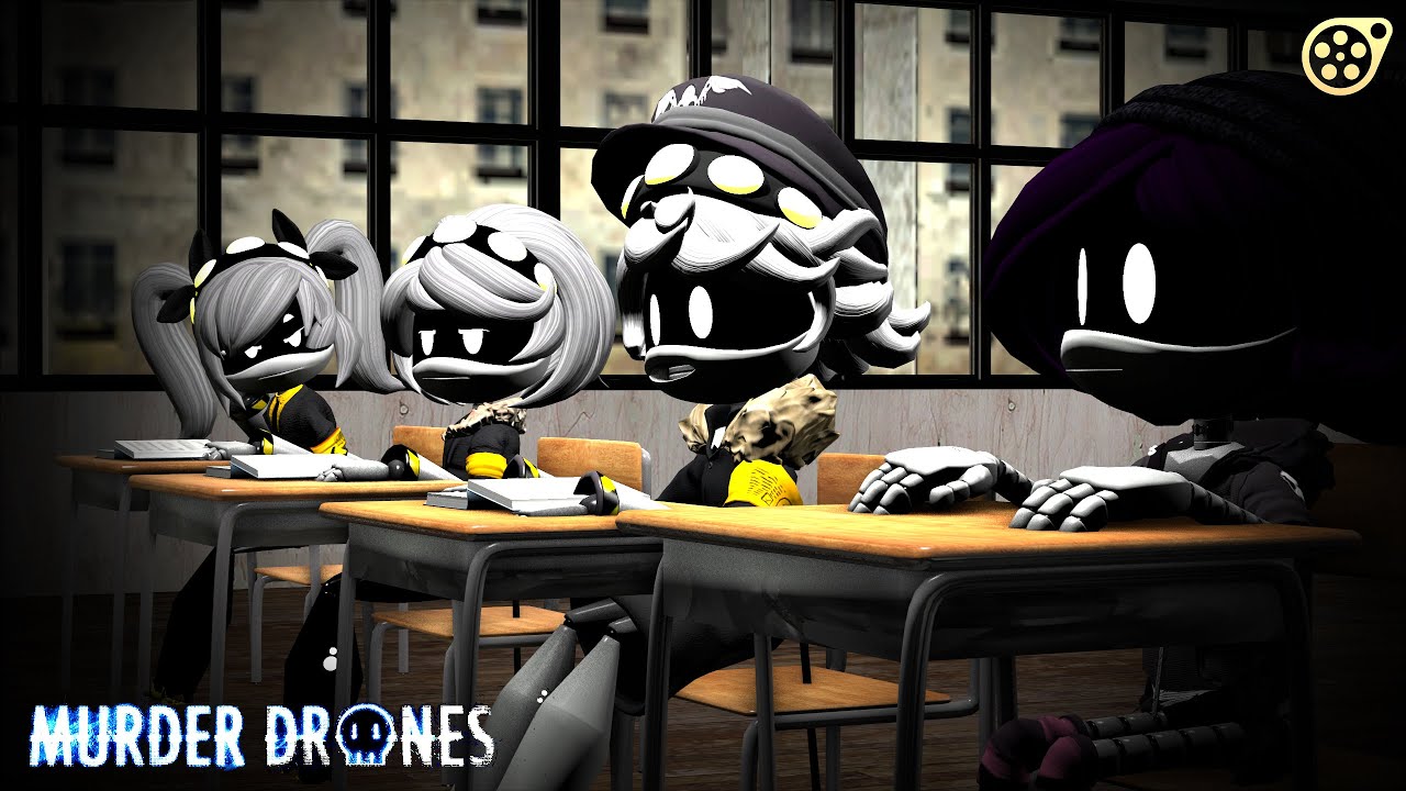 Murder Drones Short Animation MEME: When the whole class is arguing On ...