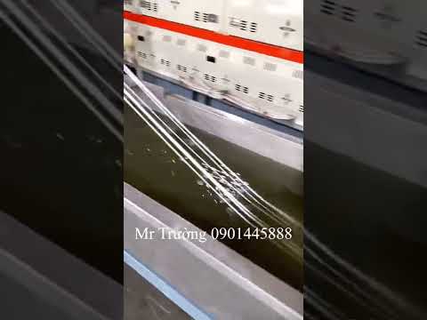 Video Máy ó hạt nhựa tái sinh pp pe abs ps mảnh làm lạnh... - youtube