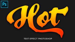 How to Create a Glossy Dripping Text Effect | Photoshop Tutorial
