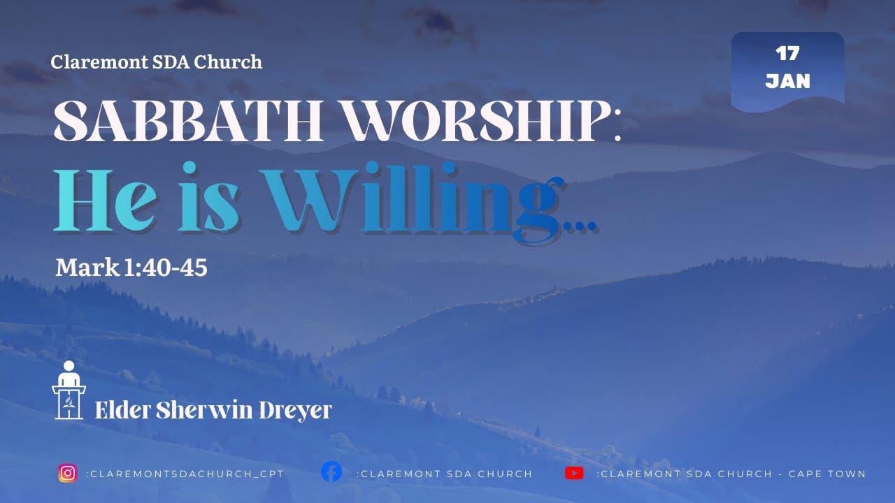 Claremont SDA Church-17-January- 2026--
