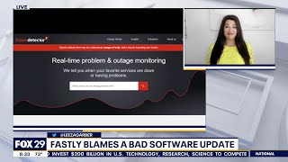 Technical glitch briefly knocks notable websites off internet
