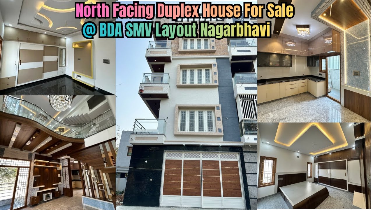 #209 #North Facing BDA Duplex House For Sale In Deepa Complex Rd Nagarbhavi #houseforsaleinbangalore