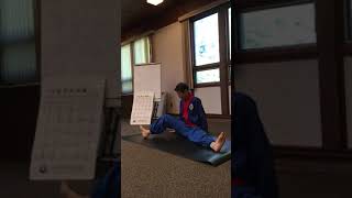 Korean Yoga (KukSundo)   WarmUp exercise by Instructor YouShin Choi