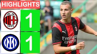AC Milan vs Inter Milan 1-1 Extended Highlights & All Goals | Club Friendly 2026 HD