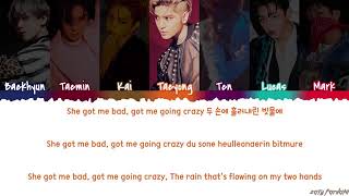 SuperM (슈퍼엠) - 'I CAN'T STAND THE RAIN' [Color Coded_Han_Rom_Eng]