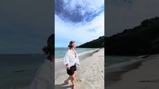 Balinin Meşhur Olmayan Plajı. Turkuaz Su, Beyaz Kum. -Virgin Beach